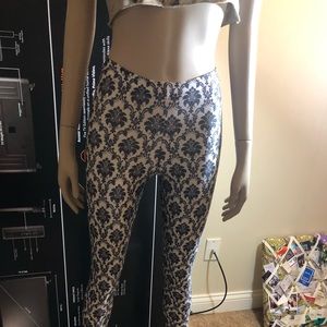 Black Milk Wallpaper Leggings XS